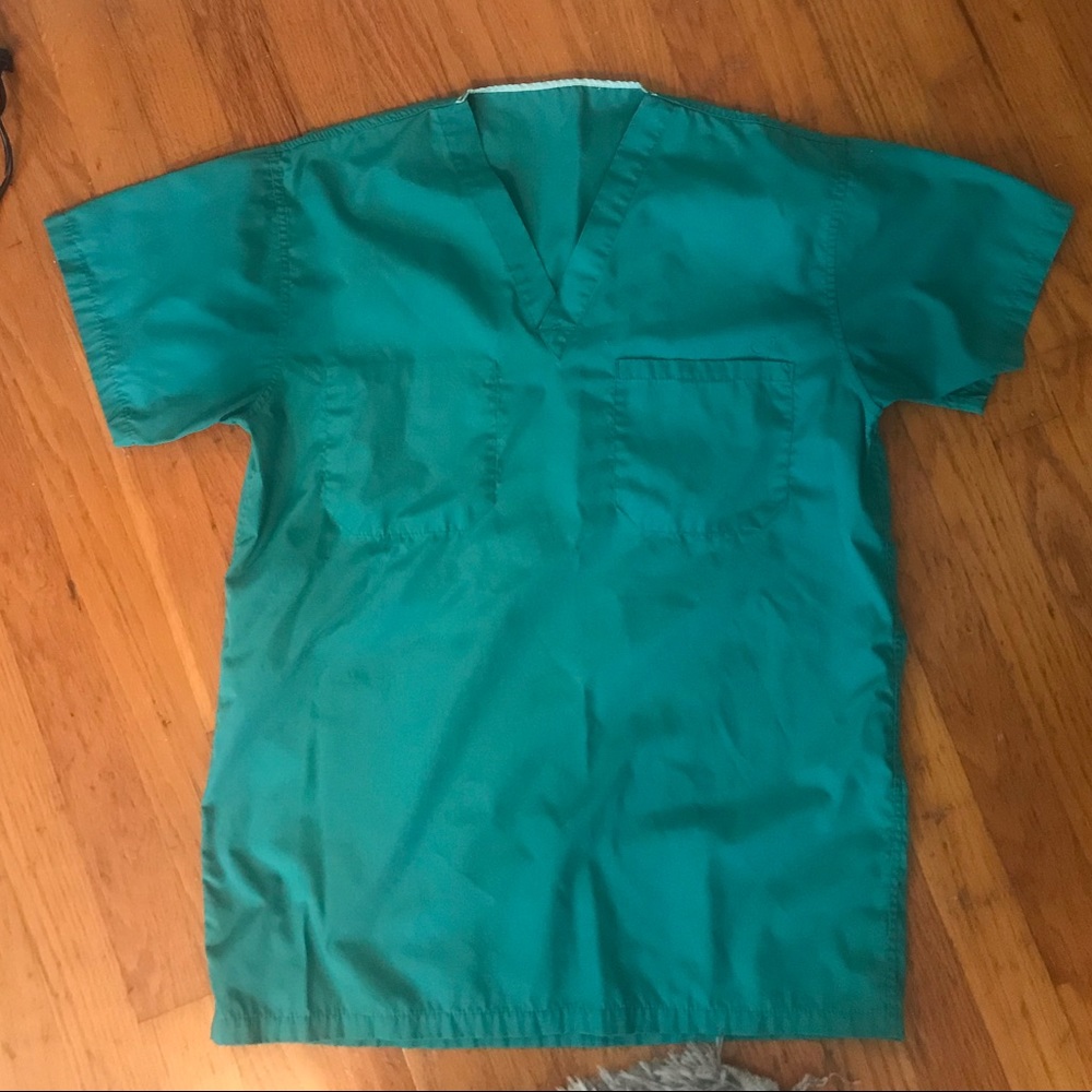 Unisex Hunter Green Scrubs